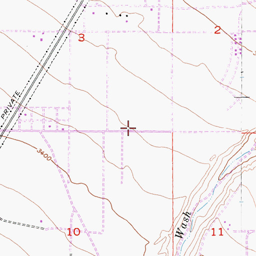 Topographic Map of San Bernardino County Fire Department Station 315 Victorville, CA