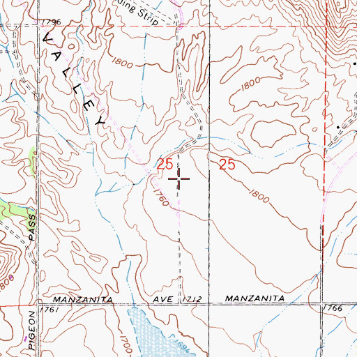 Topographic Map of American Medical Response Unit 348, CA