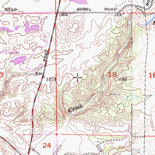 Topographic Map of American Medical Response Murrieta, CA