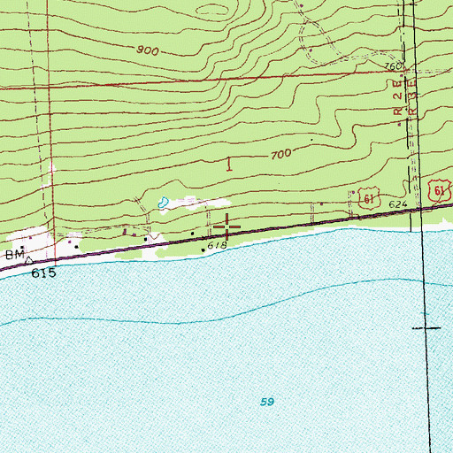 Topographic Map of Colvill Area Volunteer Fire Department, MN