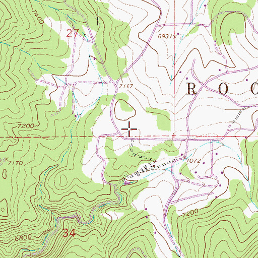 Topographic Map of Fire Station 9, CO