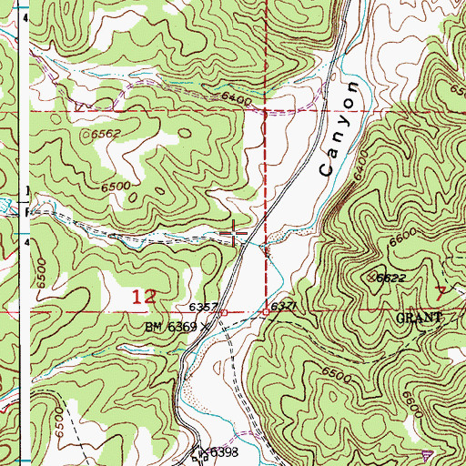 Topographic Map of Stonewall Fire Protection District Long Canyon Station, CO