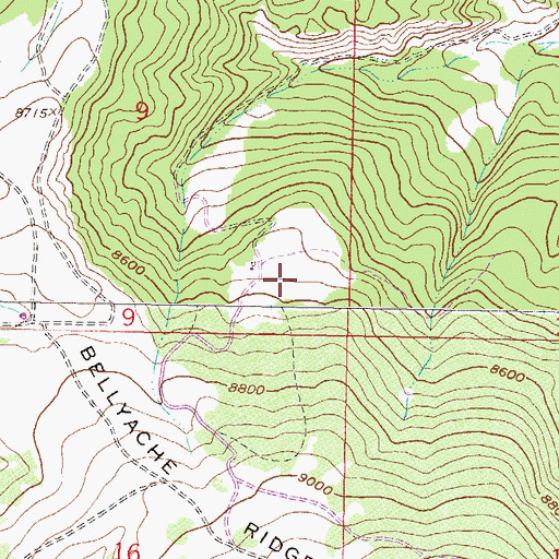 Topographic Map of Eagle River Fire Protection District Cordillera - Summit Station 16, CO