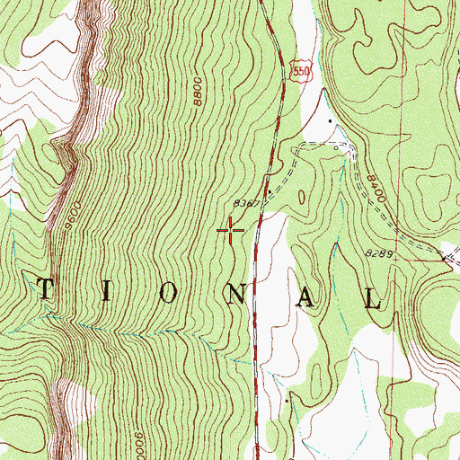 Topographic Map of Durango Fire and Rescue Authority Station 15 - Electra Lake, CO