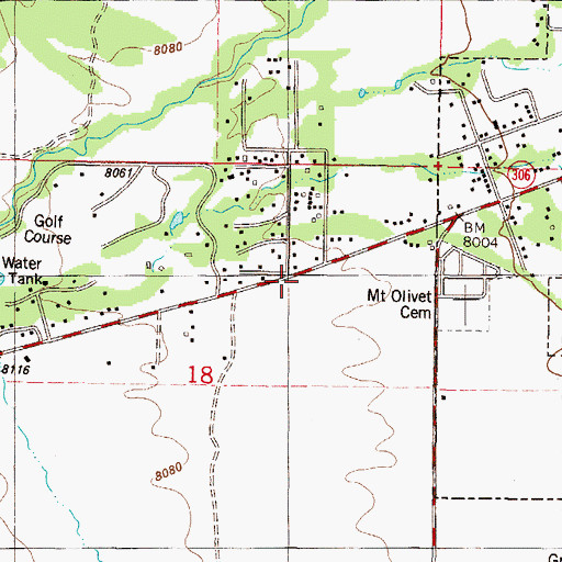 Topographic Map of Chaffee County Fire Protection District Station 15, CO