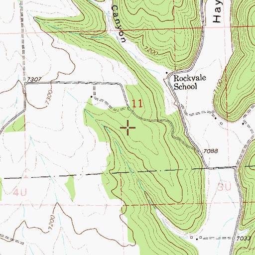 Topographic Map of Fort Lewis Mesa Fire Protection District Station 5, CO