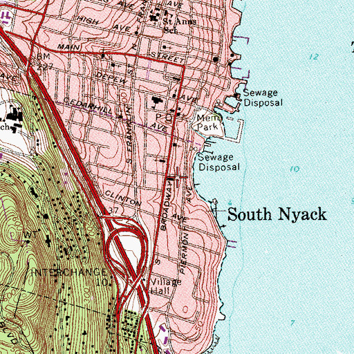 Topographic Map of Living Christ Church, NY
