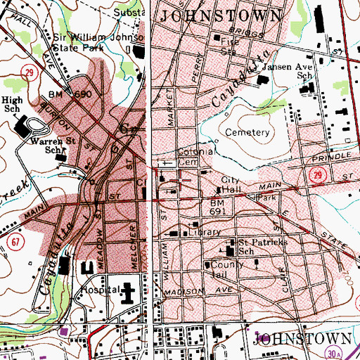 Topographic Map of New Covenant Community Church, NY