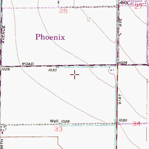 Topographic Map of Banner Estrella Surgery Center, AZ