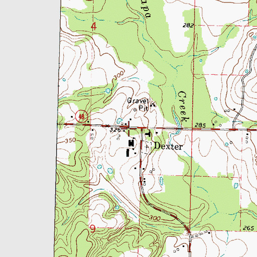 Topographic Map of Walthall County Third District Fire Department Station 2, MS