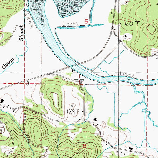 Topographic Map of Little Nestucca County Boat Launch, OR