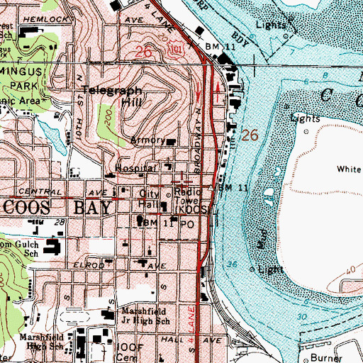 Topographic Map of Greyhound Station, OR