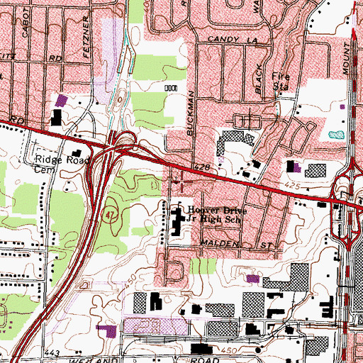 Topographic Map of Childtime Childcare Center, NY