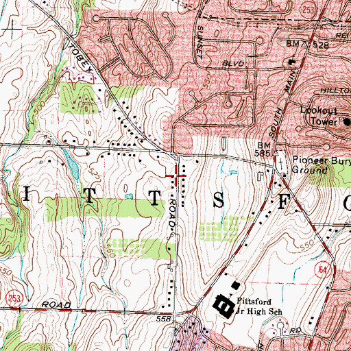 Topographic Map of Storybook Child Care Center, NY