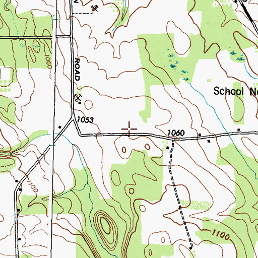 Topographic Map of Chubb Hollow Mennonite School, NY