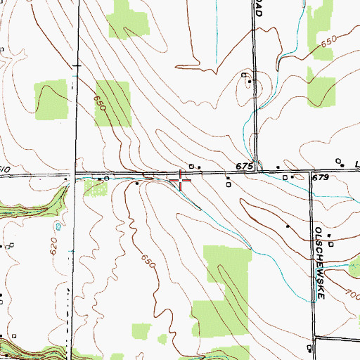 Topographic Map of Fayette Mennonite School, NY