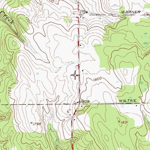 Topographic Map of Lake View School, NY