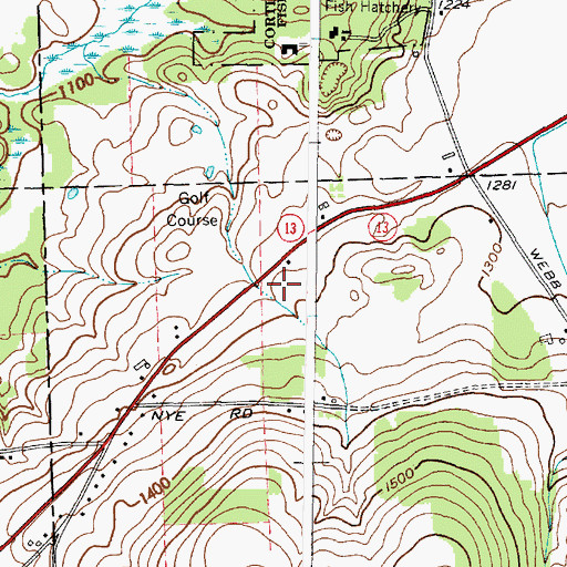 Topographic Map of Victory Christian Academy, NY