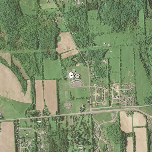 Aerial/Satellite Image of Camillus Middle School, NY