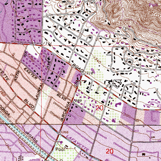 Topographic Map of Shemer Art Center, AZ