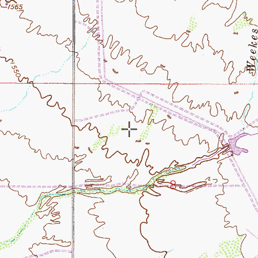Topographic Map of Apache Junction Wastewater Treatment Plant, AZ