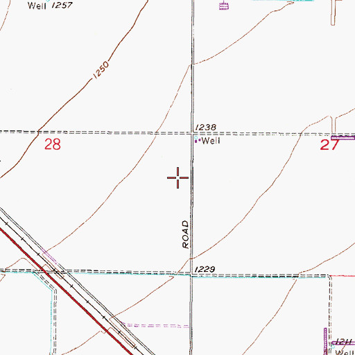 Topographic Map of Sun City West Post Office, AZ