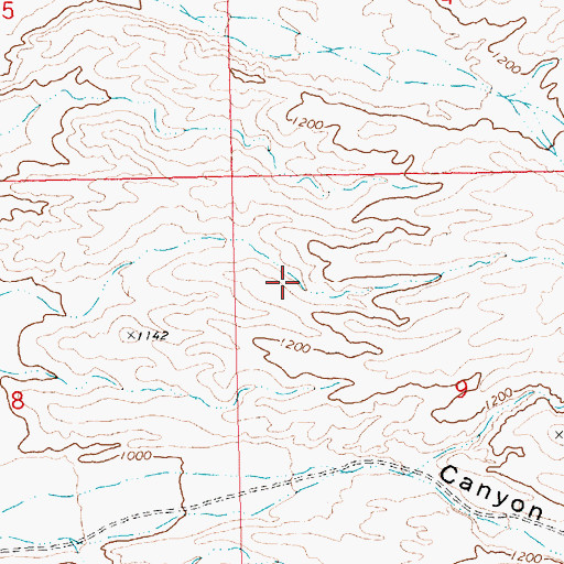 Topographic Map of Laughlin Ranch Golf Club, AZ