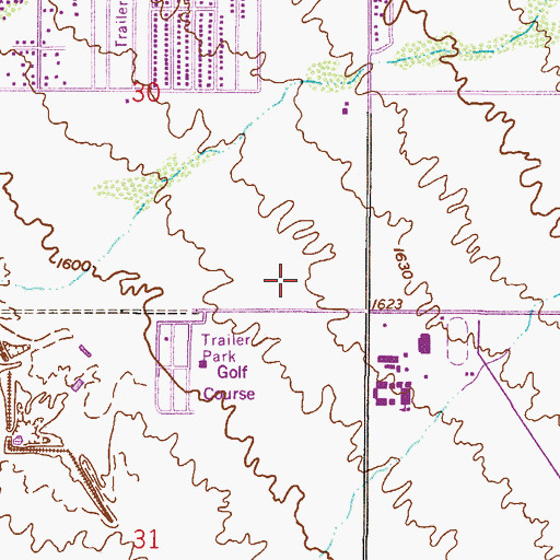 Topographic Map of Arizona Regional Medical Center - Apache Junction, AZ