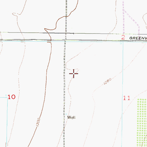 Topographic Map of Sierra Montana Recreation Center, AZ