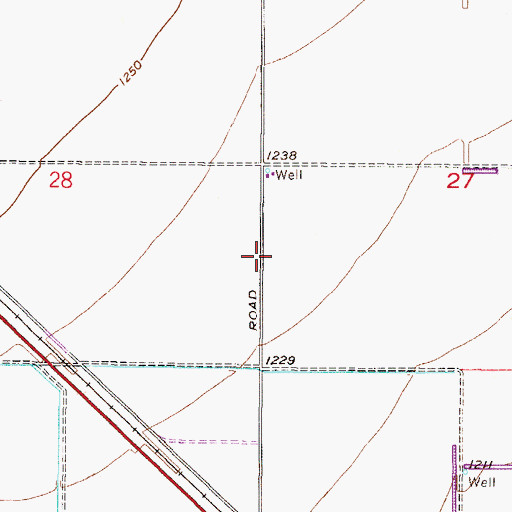 Topographic Map of Freedom Inn at Sun City West, AZ
