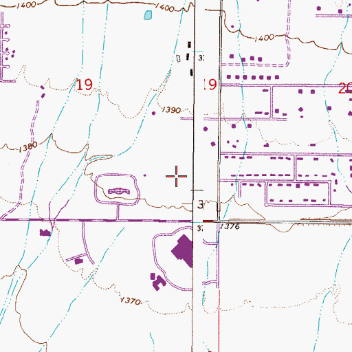 Topographic Map of Life Care Center of Scottsdale, AZ