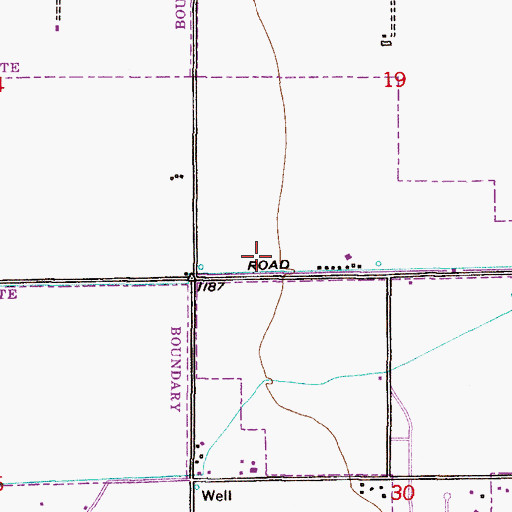 Topographic Map of Sterling House of Chandler, AZ