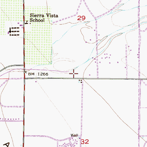 Topographic Map of Foothills Recreation and Aquatics Center, AZ
