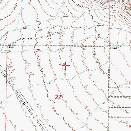 Topographic Map of Ancala Country Club, AZ