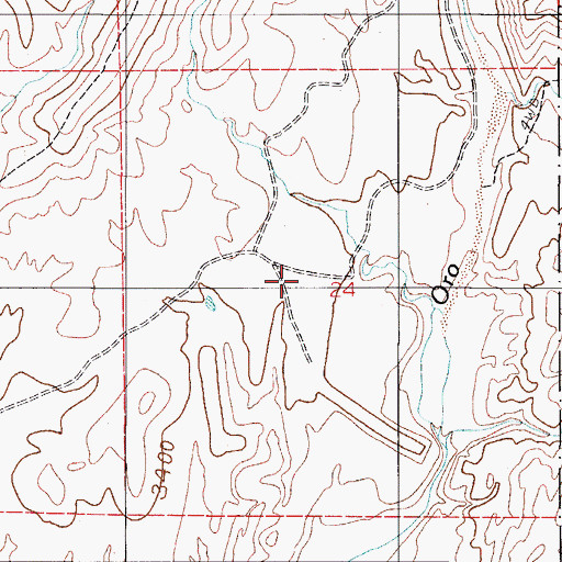 Topographic Map of The Preserve Golf Club at SaddleBrooke, AZ