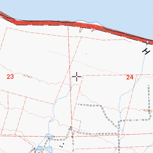 Topographic Map of Mill Creek, CA