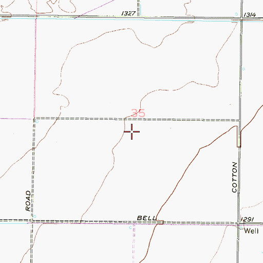 Topographic Map of Great Eagle Golf Club, AZ