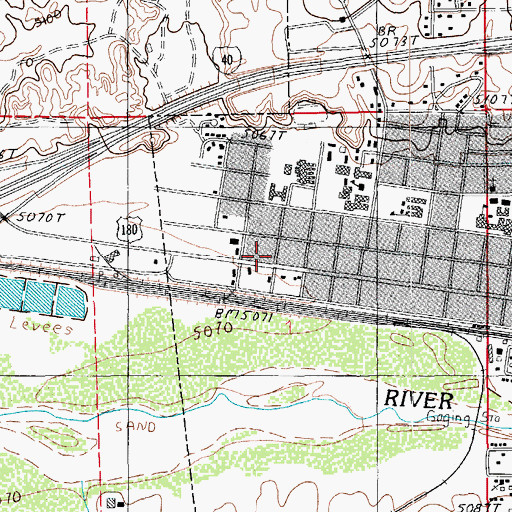 Topographic Map of Calvary Chapel of Holbrook, AZ