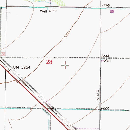 Topographic Map of First Church of Christ Scientist of Sun City West, AZ