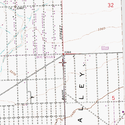 Topographic Map of Good Shepherd Lutheran Church, AZ