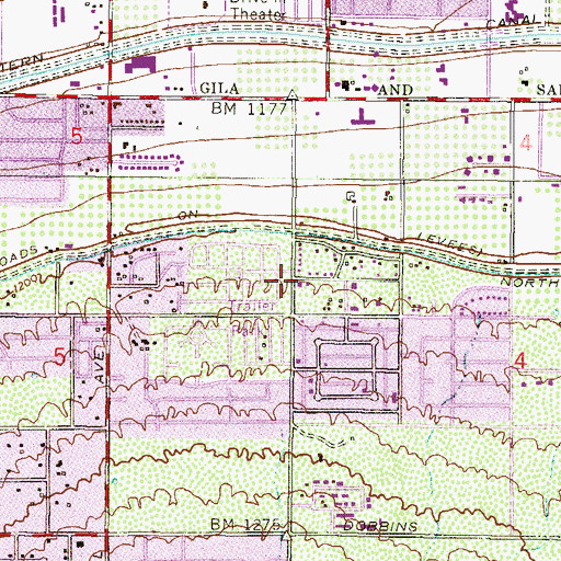 Topographic Map of Heaven Gate Praise Fellowship, AZ