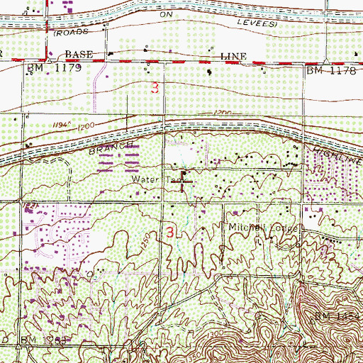 Topographic Map of Holy Archangels Orthodox Church, AZ
