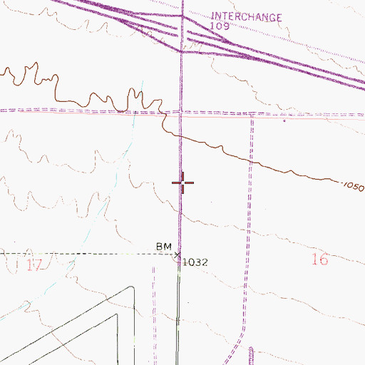 Topographic Map of Mount Zion Christian Assembly, AZ