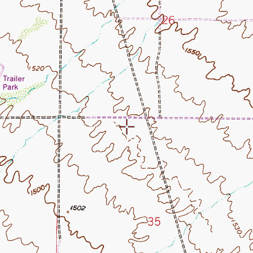 Topographic Map of The Church of Jesus Christ of Latter Day Saints, AZ