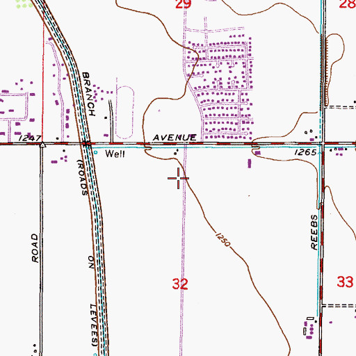 Topographic Map of The Church of Jesus Christ of Latter Day Saints, AZ