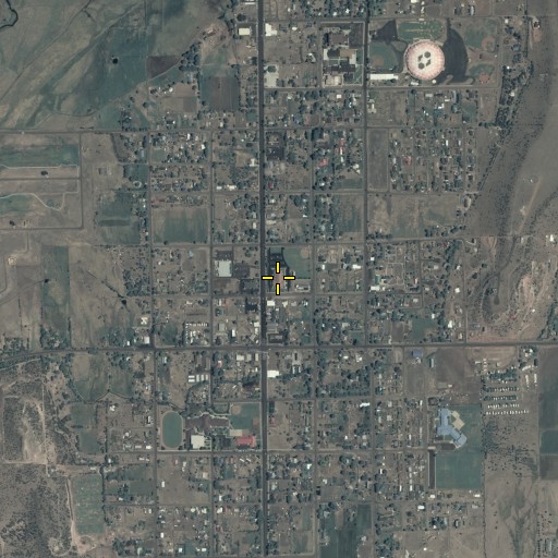 Aerial/Satellite Image of The Church of Jesus Christ of Latter Day Saints, AZ