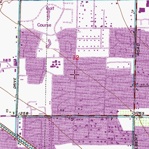 Topographic Map of The Church of Jesus Christ of Latter Day Saints, AZ