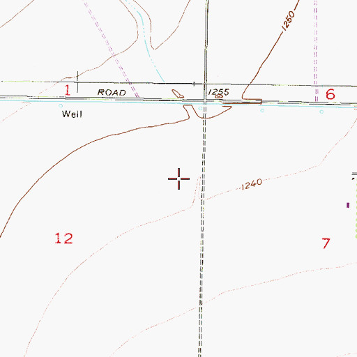 Topographic Map of The Church of Jesus Christ of Latter Day Saints, AZ
