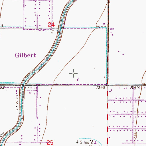 Topographic Map of The Church of Jesus Christ of Latter Day Saints, AZ
