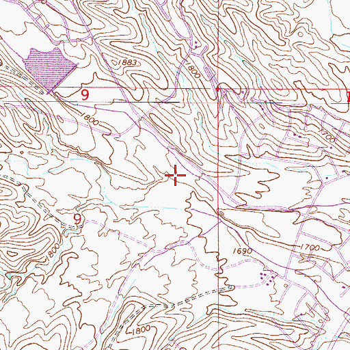Topographic Map of The Church of Jesus Christ of Latter Day Saints, AZ